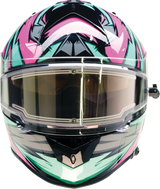 Z1R Warrant Helmet - Neuron - Pink/Teal - 2XL 0101-17216