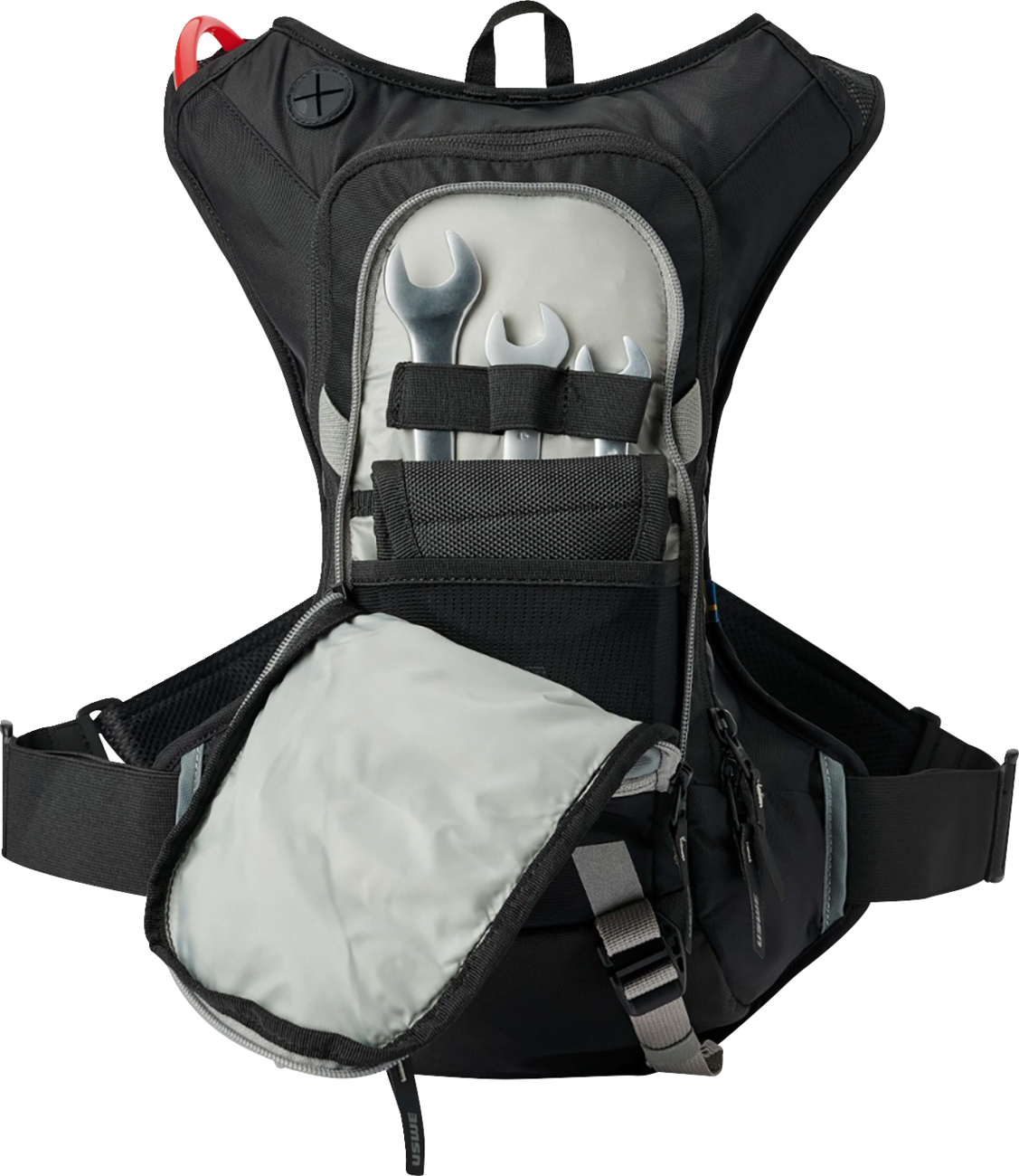 USWE Moto Hydration Pack - 8L - Black/Gray 208059001