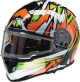 Z1R Warrant Helmet - Neuron - Orange/Green - Small 0101-17224