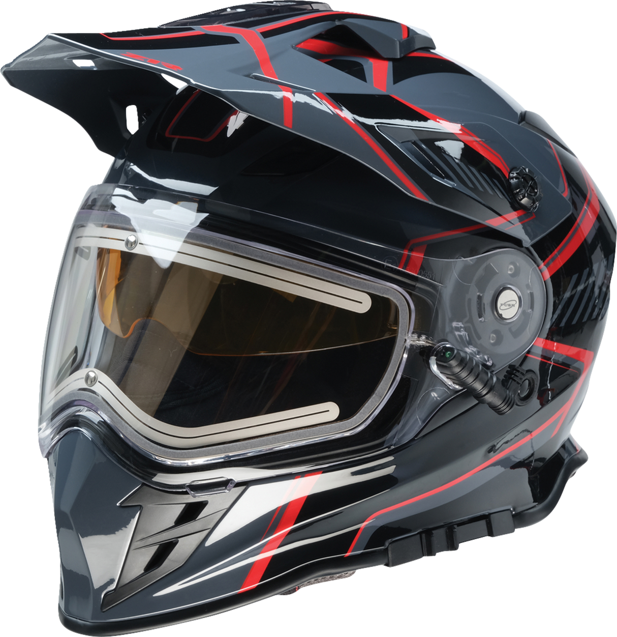 Z1R Range Snow Helmet - Rotor - Black/Red - XS - Part Number 0101-17229