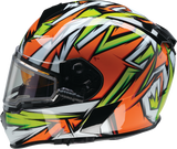 Z1R Warrant Helmet - Neuron - Orange/Green - XL 0101-17227