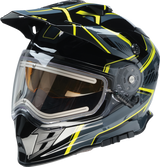 Z1R Range Snow Helmet - Rotor - Black/Hi-Viz - Large 0101-17244