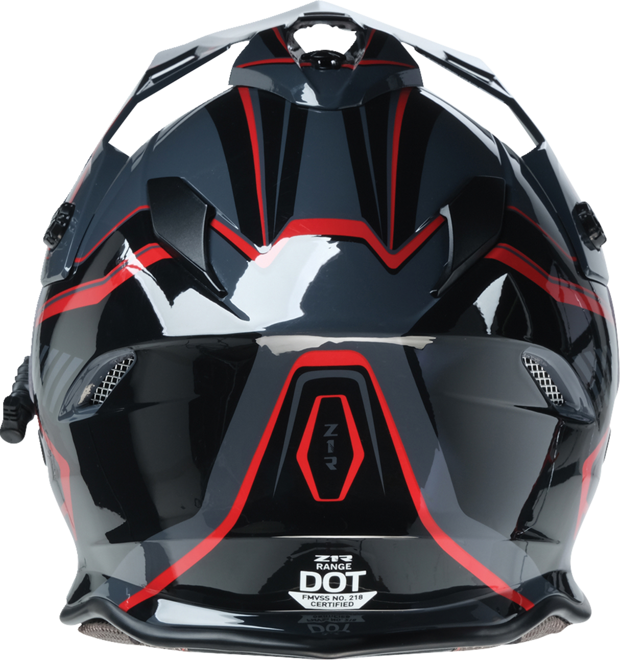 Z1R Range Snow Helmet - Rotor - Black/Red - XS - Part Number 0101-17229
