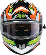Z1R Warrant Helmet - Neuron - Orange/Green - Small 0101-17224