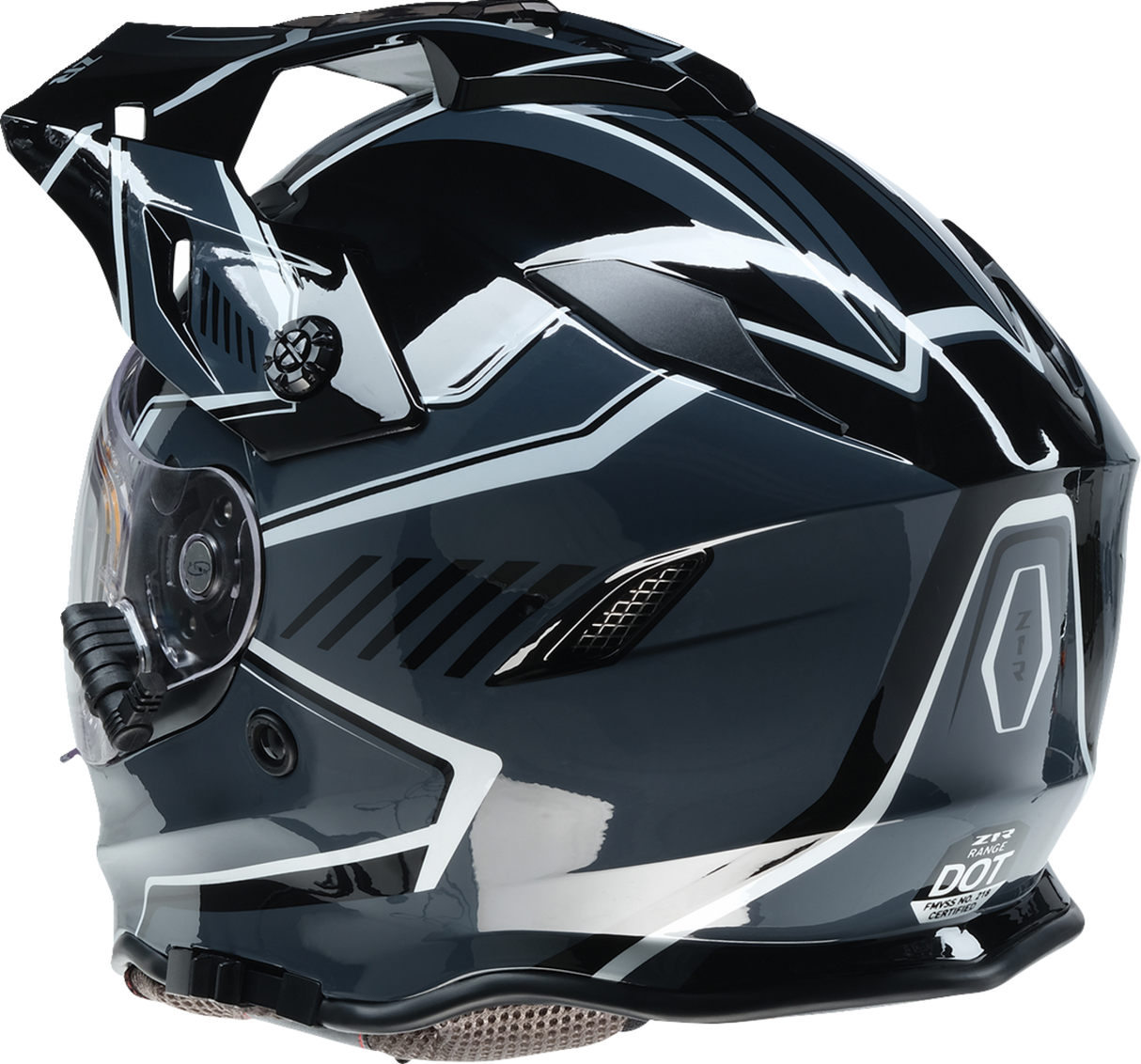 Z1R Range Snow Helmet - Rotor - Black/Gray/White - XS - 0101-17247