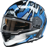 Z1R Warrant Snow Helmet - Neuron - Blue/White - Large 0101-17200