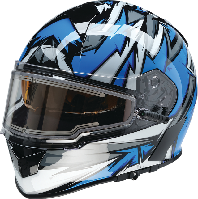 Z1R Warrant Snow Helmet - Neuron - Blue/White - Large 0101-17200