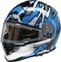 Z1R Warrant Snow Helmet - Neuron - Blue/White - Large 0101-17200