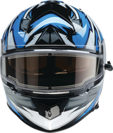 Z1R Warrant Snow Helmet - Neuron - Blue/White - Large 0101-17200