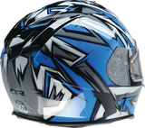 Z1R Warrant Snow Helmet - Neuron - Blue/White - Large 0101-17200