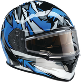 Z1R Warrant Snow Helmet - Neuron - Blue/White - Large 0101-17200