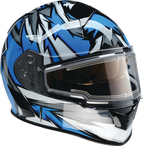 Z1R Warrant Snow Helmet - Neuron - Blue/White - Large 0101-17200