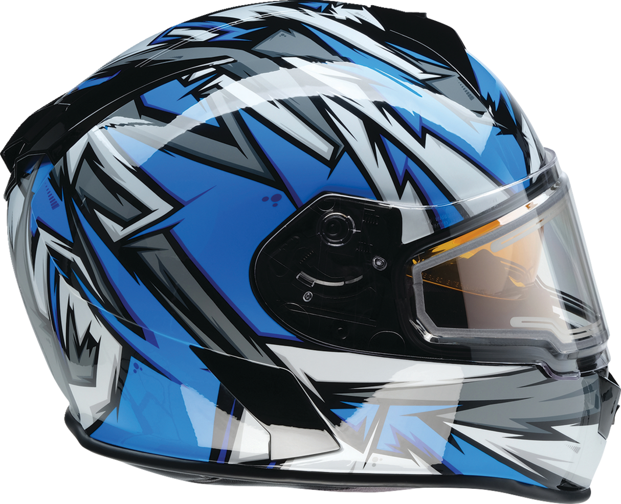 Z1R Warrant Snow Helmet - Neuron - Blue/White - Large 0101-17200