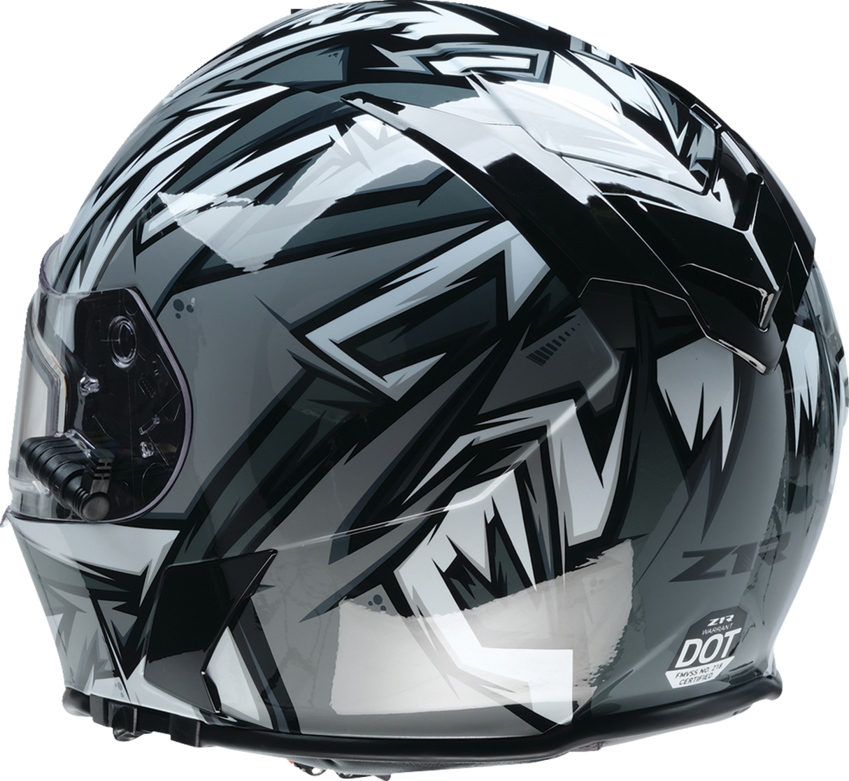 Z1R Warrant Helmet - Neuron - Gray/White - Medium 0101-17205