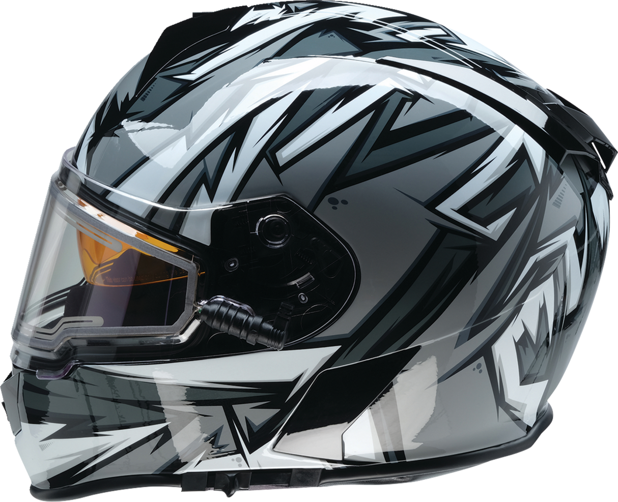 Z1R Warrant Helmet - Neuron - Gray/White - Large 0101-17206