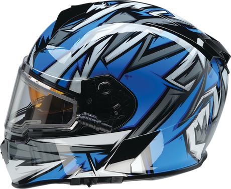 Z1R Warrant Snow Helmet - Neuron - Blue/White - Large 0101-17200