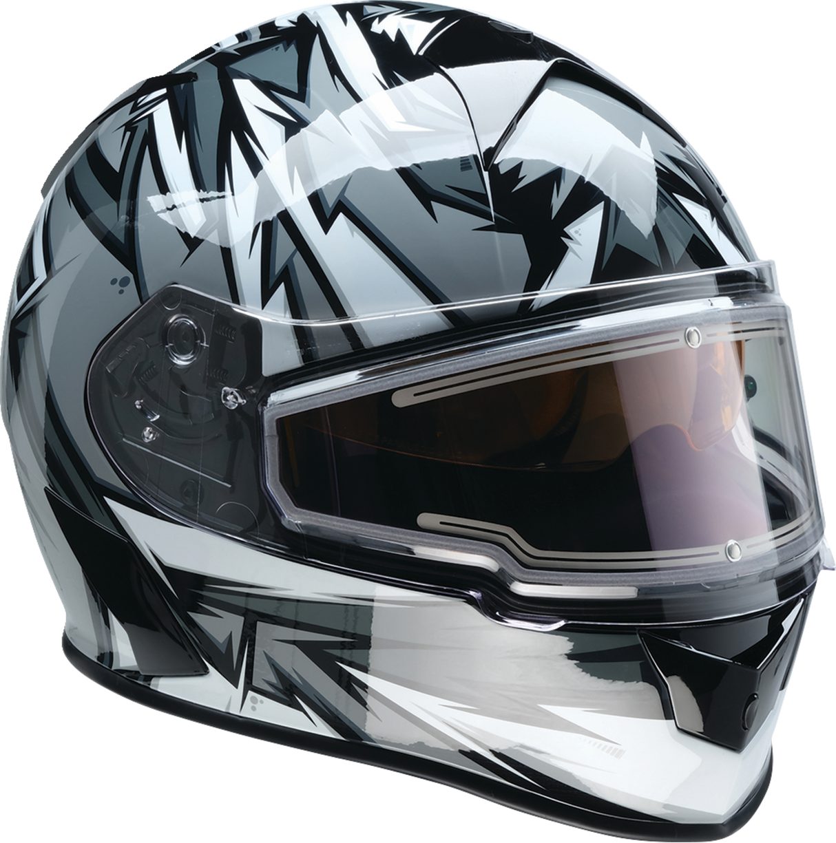 Z1R Warrant Helmet - Neuron - Gray/White - Medium 0101-17205