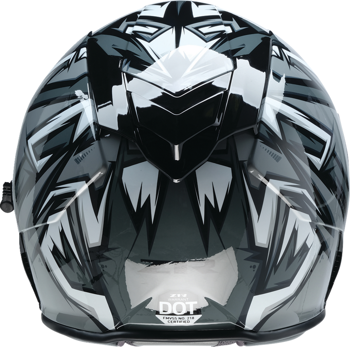 Z1R Warrant Helmet - Neuron - Gray/White - Medium 0101-17205