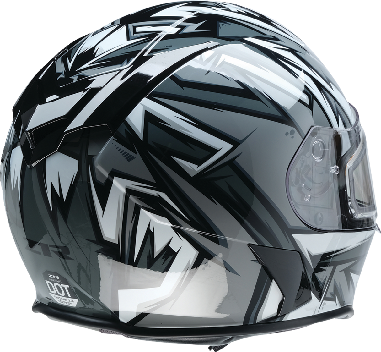 Z1R Warrant Helmet - Neuron - Gray/White - Large 0101-17206