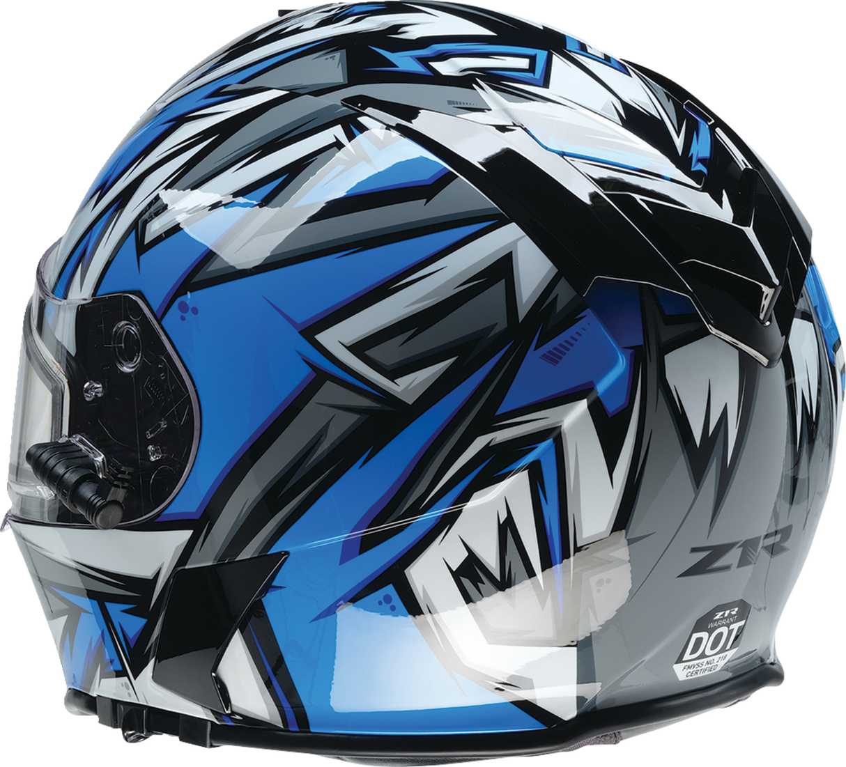 Z1R Warrant Snow Helmet - Neuron - Blue/White - Large 0101-17200
