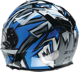 Z1R Warrant Snow Helmet - Neuron - Blue/White - Large 0101-17200
