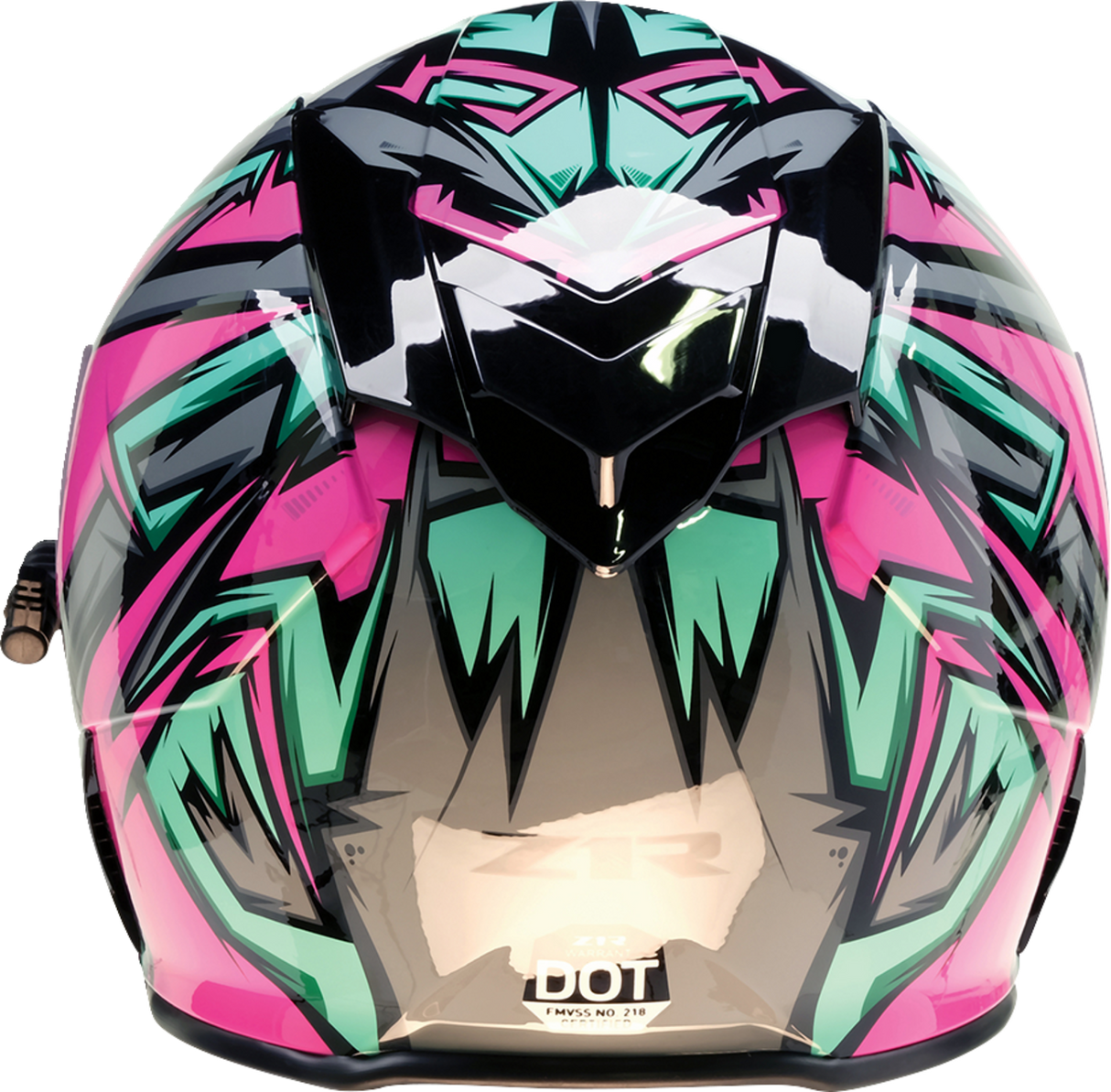 Z1R Warrant Helmet - Neuron - Pink/Teal - Large 0101-17214