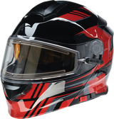 Z1R Solaris Snow Helmet - First Tracks - Black/Red - Small - Part Number 0120-0826