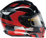 Z1R Solaris Snow Helmet - First Tracks - Black/Red - Small - Part Number 0120-0826