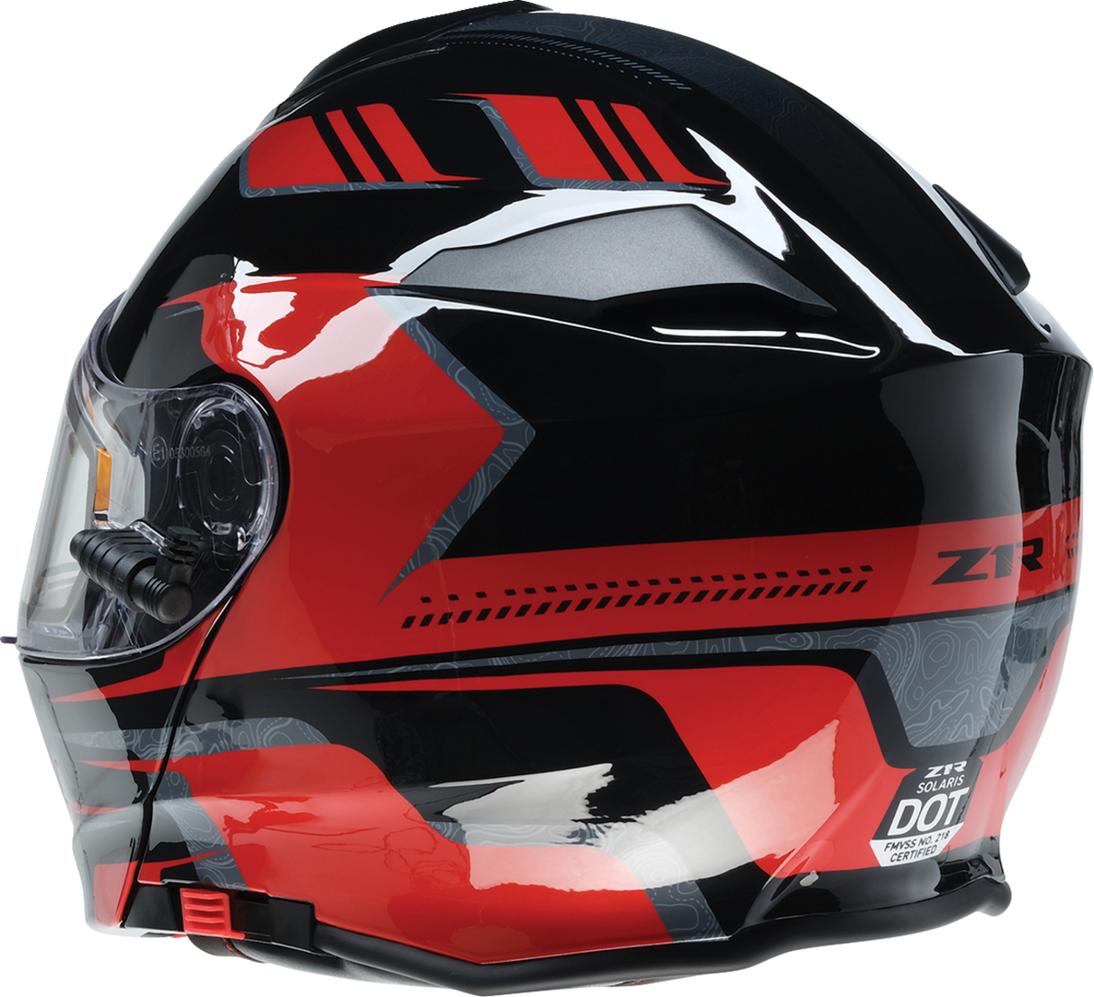 Z1R Solaris Snow Helmet - First Tracks - Black/Red - XS - 0120-0825