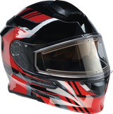 Z1R Solaris Snow Helmet - First Tracks - Black/Red - Medium - 0120-0827