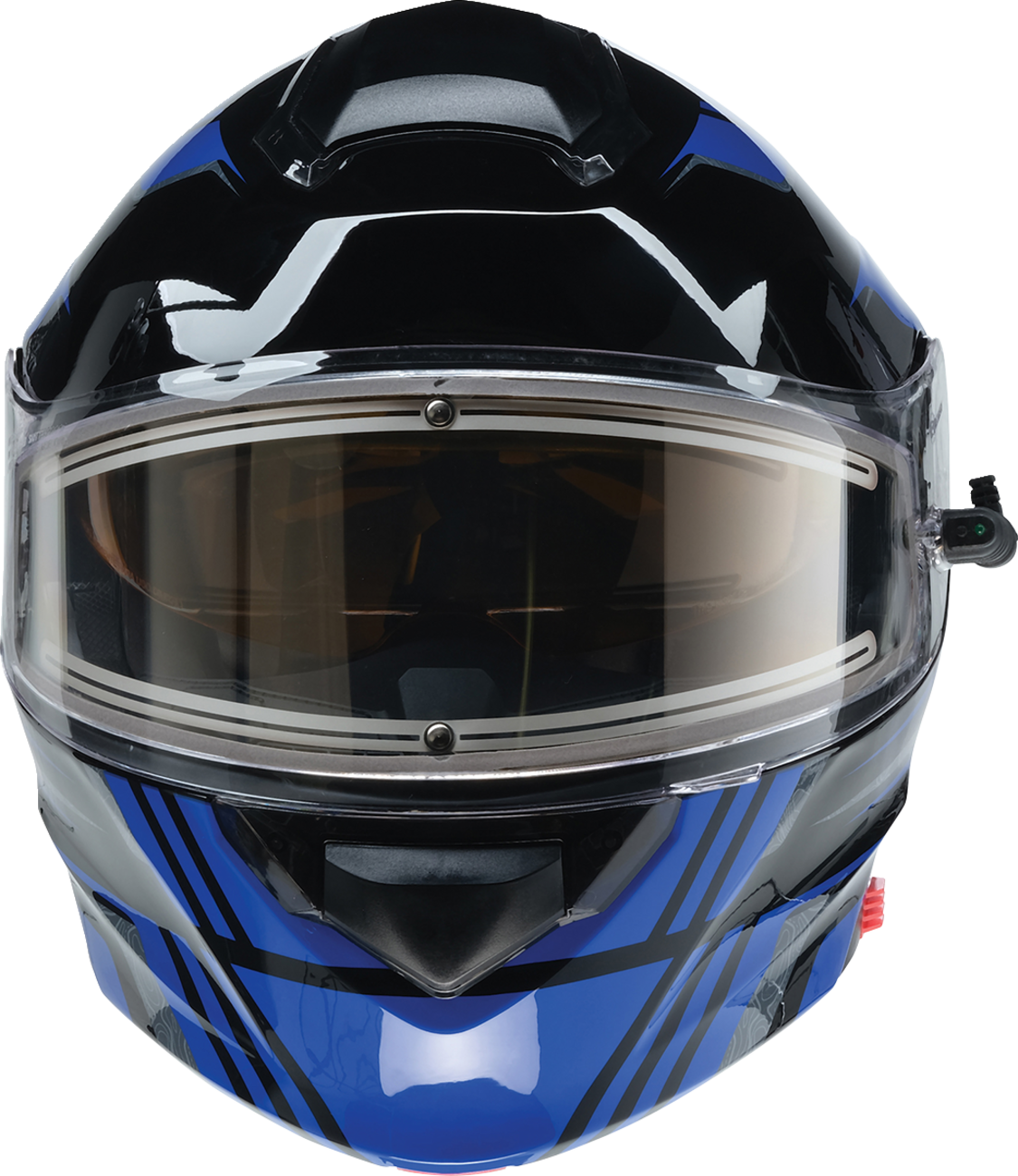 Z1R Solaris Snow Helmet - First Tracks - Black/Blue - Large 0120-0834