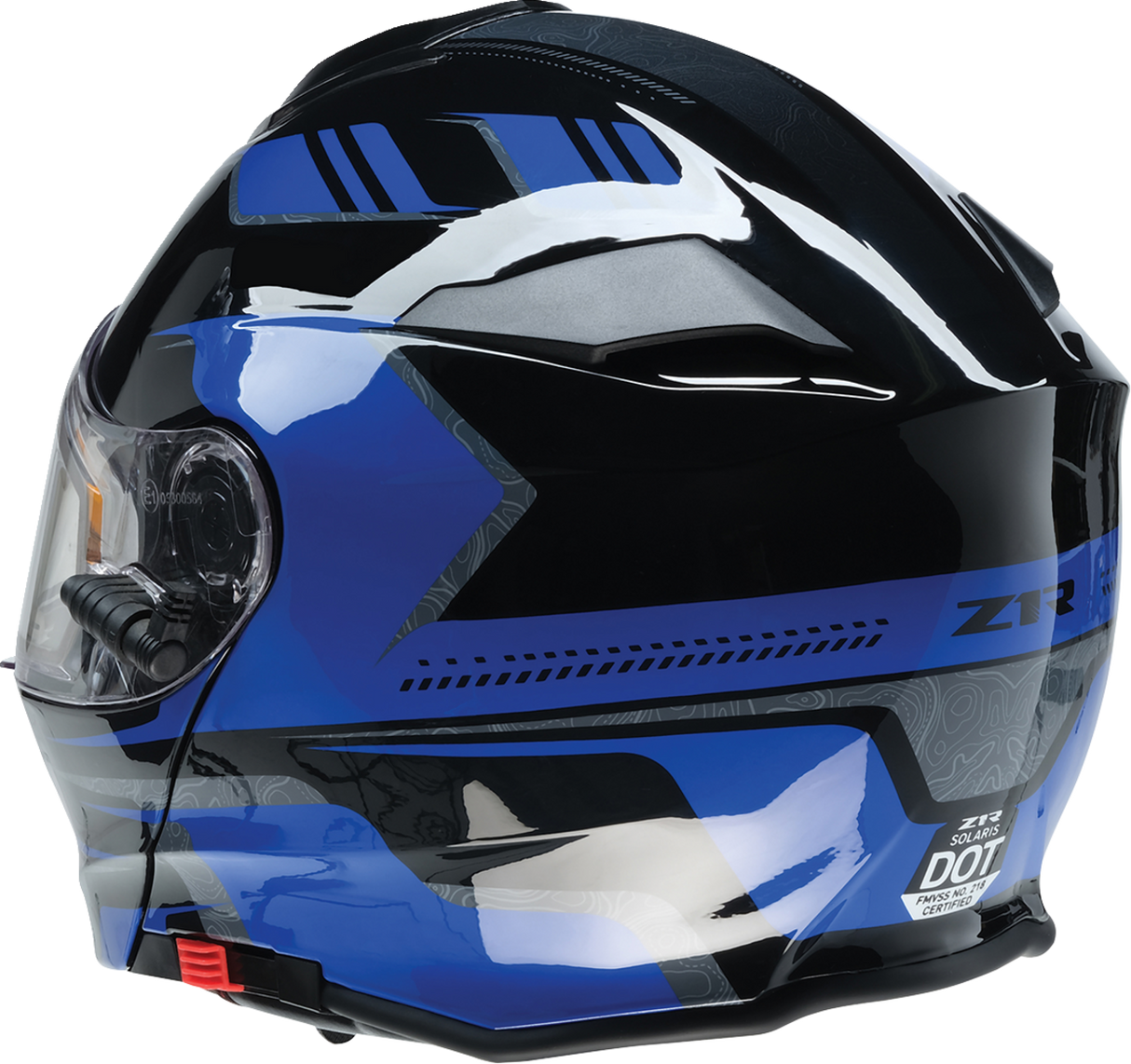 Z1R Solaris Snow Helmet - First Tracks - Black/Blue - Large 0120-0834