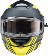 Z1R Solaris Snow Helmet - First Tracks - Black/Hi-Viz - XS - Part Number 0120-0837