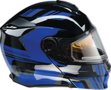 Z1R Solaris Snow Helmet - First Tracks - Black/Blue - XL 0120-0835