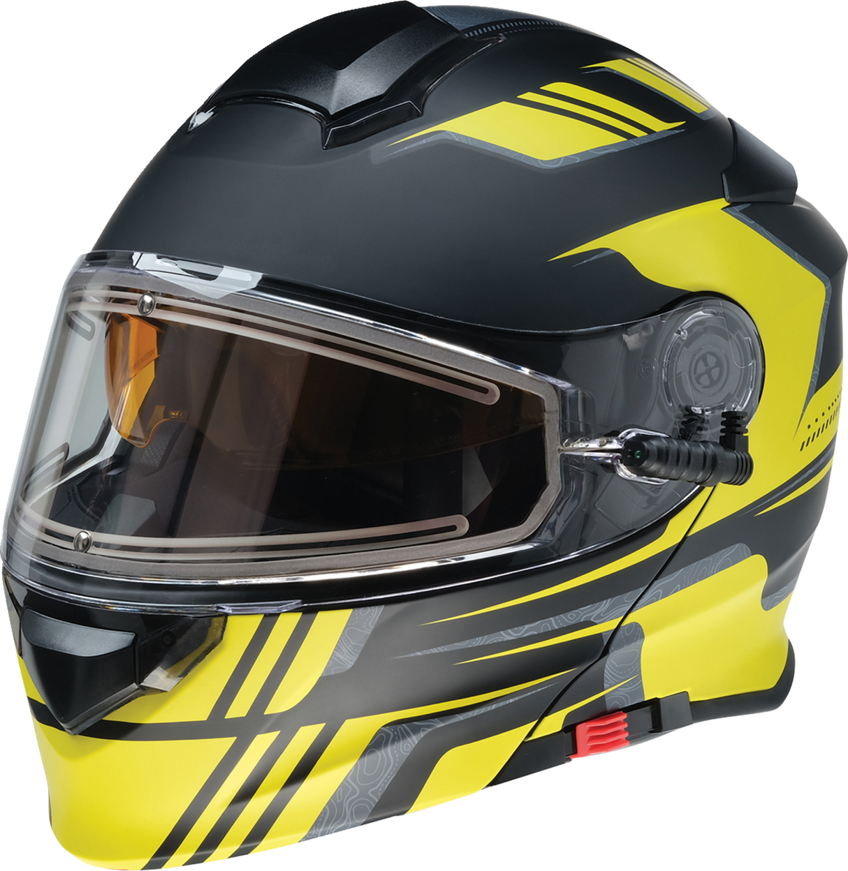 Z1R Solaris Snow Helmet - First Tracks - Black/Hi-Viz - Large 0120-0840