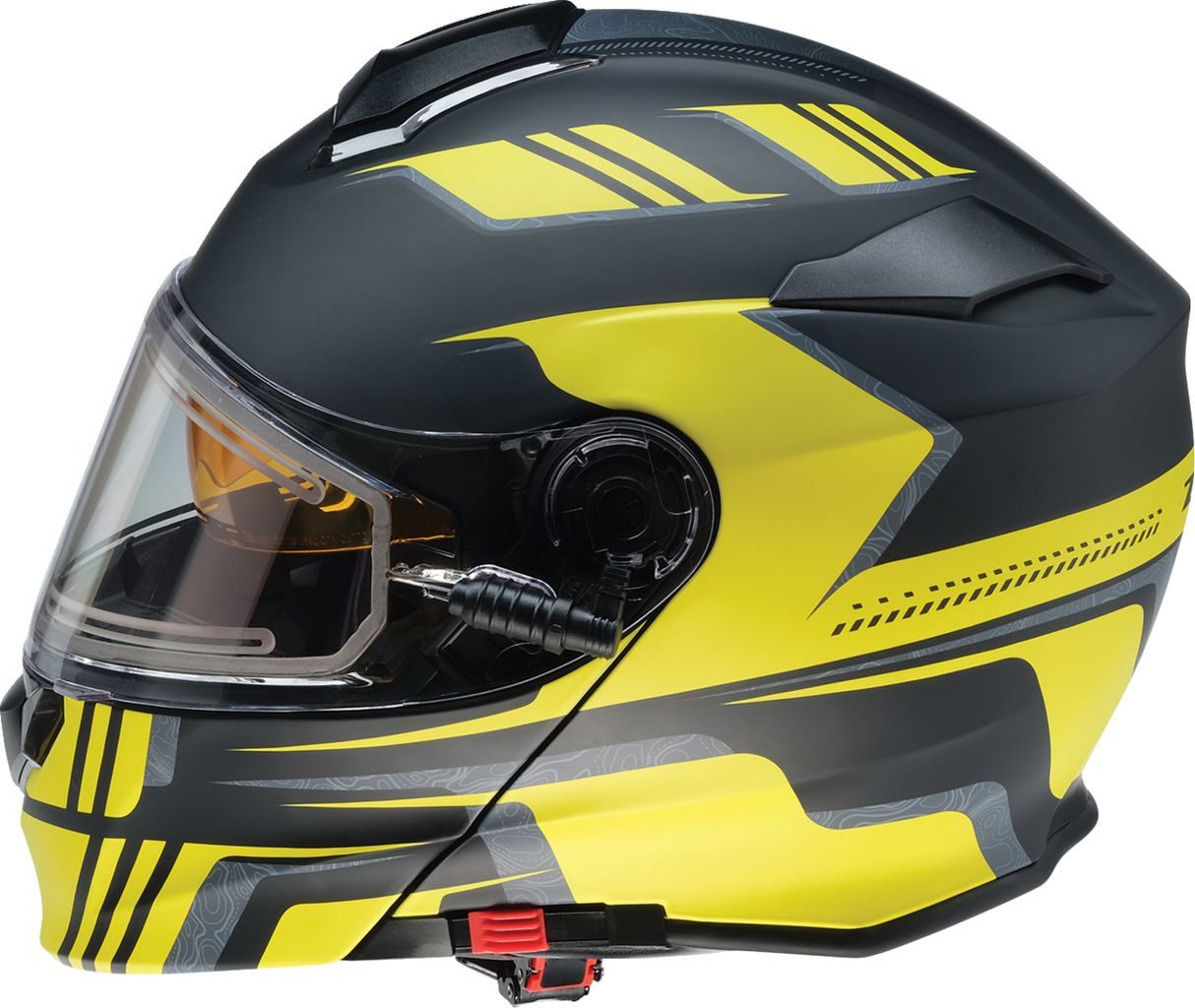 Z1R Solaris Snow Helmet - First Tracks - Black/Hi-Viz - Small (Part Number: 0120-0838)