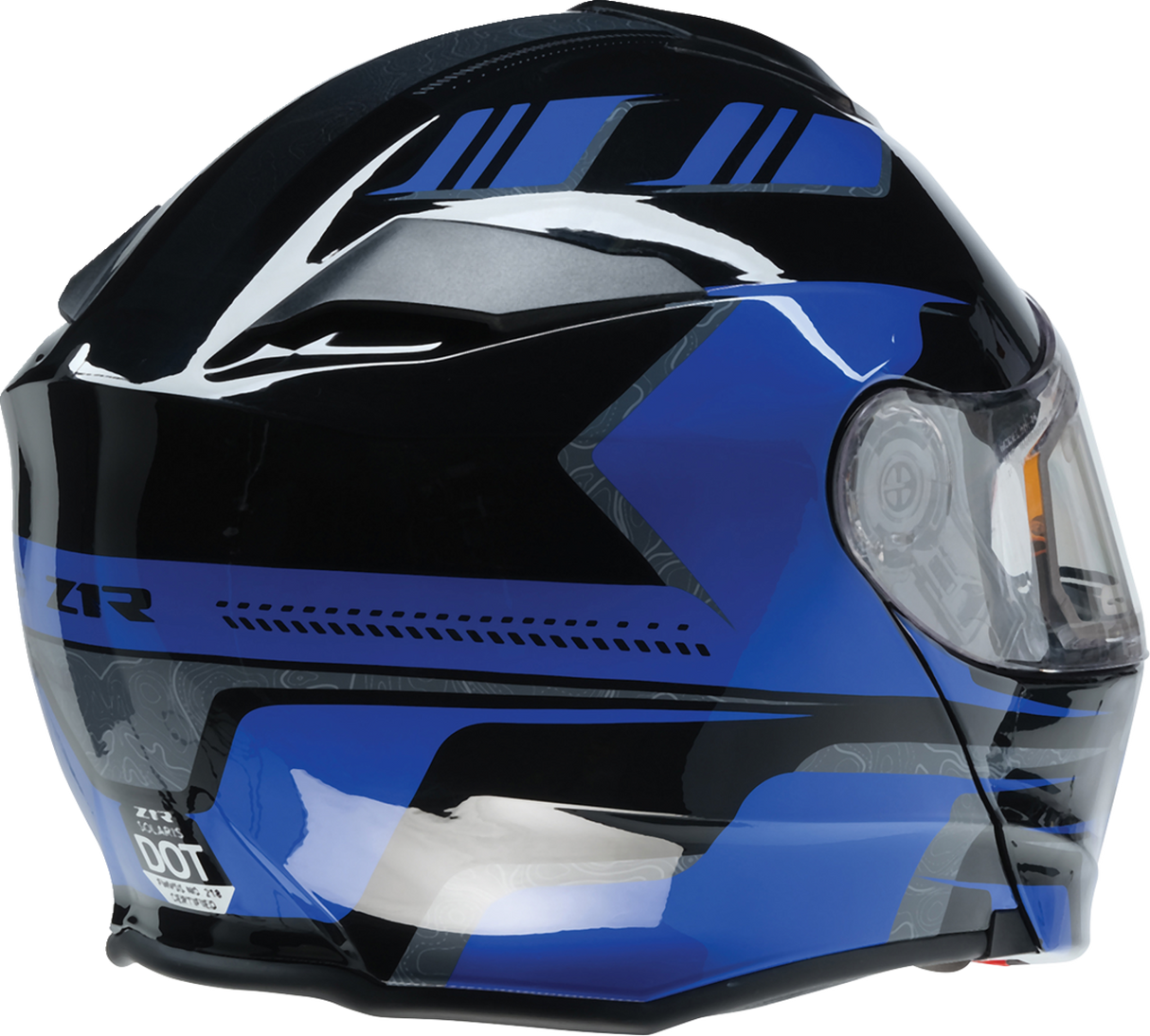 Z1R Solaris Snow Helmet - First Tracks - Black/Blue - XL 0120-0835