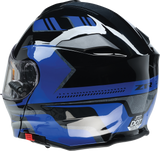 Z1R Solaris Snow Helmet - First Tracks - Black/Blue - XL 0120-0835
