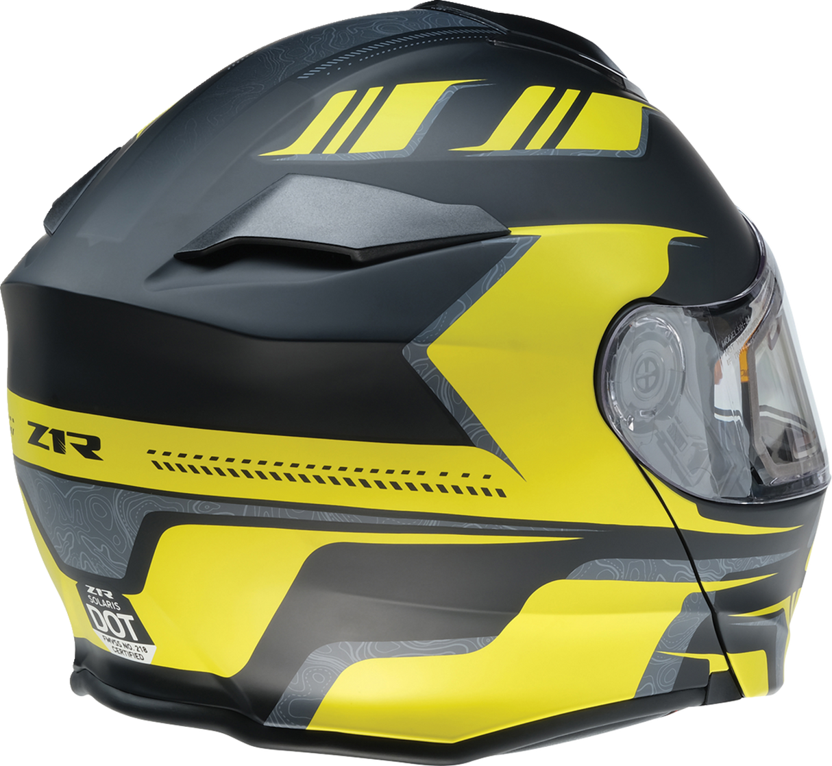 Z1R Solaris Snow Helmet - First Tracks - Black/Hi-Viz - XL 0120-0841