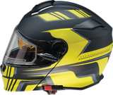 Z1R Solaris Snow Helmet - First Tracks - Black/Hi-Viz - XS - Part Number 0120-0837