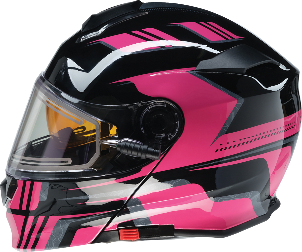 Z1R Solaris Snow Helmet - First Tracks - Black/Pink - XL - 0120-0847
