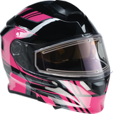 Z1R Solaris Snow Helmet - First Tracks - Black/Pink - XL - 0120-0847