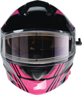 Z1R Solaris Snow Helmet - First Tracks - Black/Pink - XL - 0120-0847