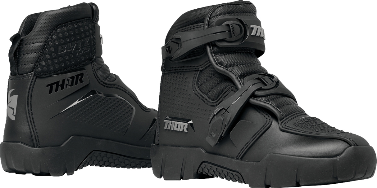 THOR Blitz XRS Boots - Black/Gray - US 10 3410-3151