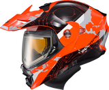 Exo At960 Cold Weather Helmet Topographic Hi Viz Org Lg Elec