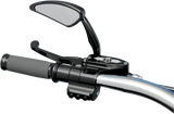 PERFORMANCE MACHINE (PM) Contour Billet Handlebar Switch - Left Side - Three Button - Hydraulic Clutch - Black 0062-2033-B