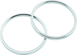 Kuryakyn Knurled Accent Rings Chrome (Pair) - Cycle City Outdoors