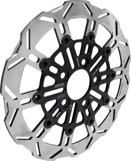 SBS Brake Rotor Designed by Kodlin, Rear - 7145E (Harley-Davidson FXDB Street Bob / FXDF Fat Bob / FLD Switchback 2004–2025)