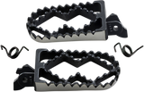 IMS PRODUCTS INC. Adventure I Foot Pegs - Black 252601S-1