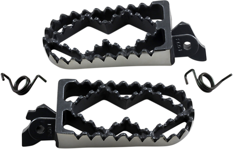 IMS PRODUCTS INC. Adventure I Foot Pegs - Black 252601S-1
